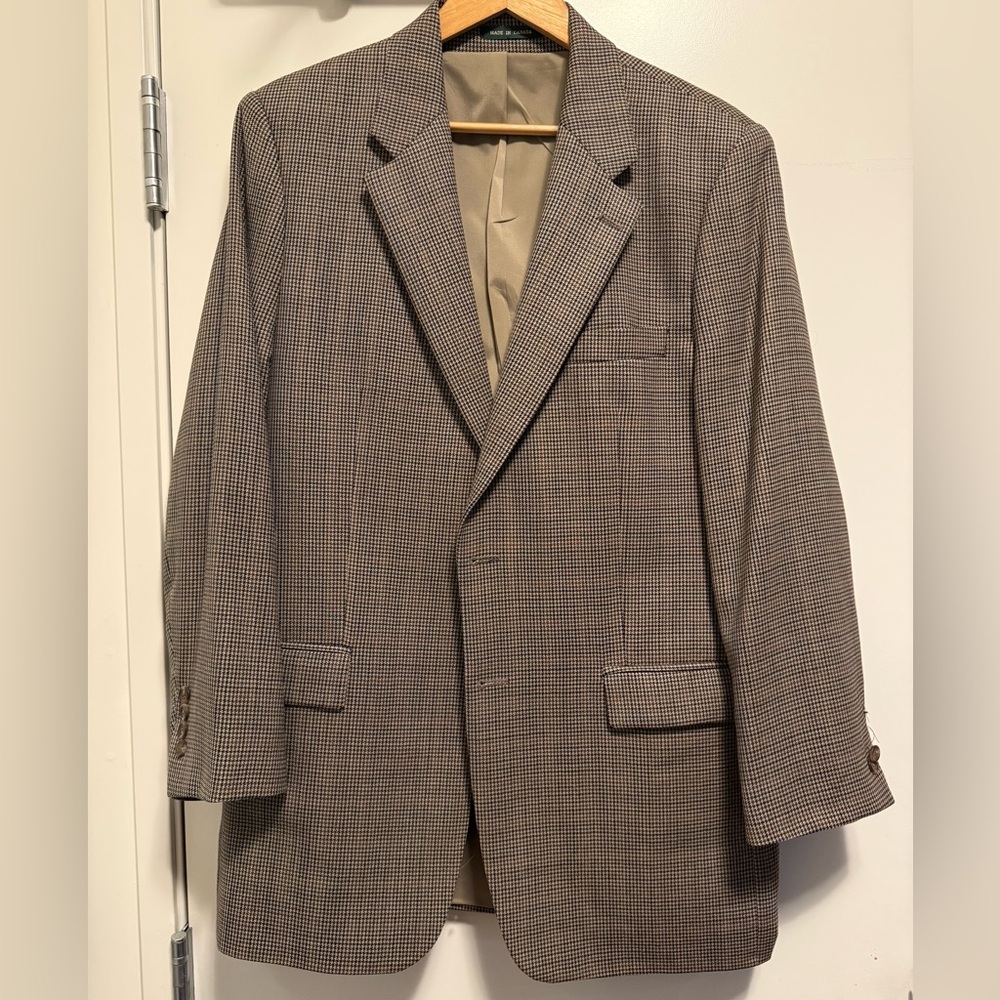 Lauren Ralph Lauren 100% Will Made in Canada Blazer (size 42L)